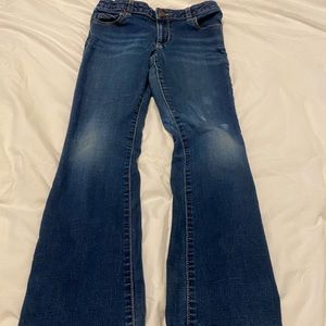 Bootcut denim jeans